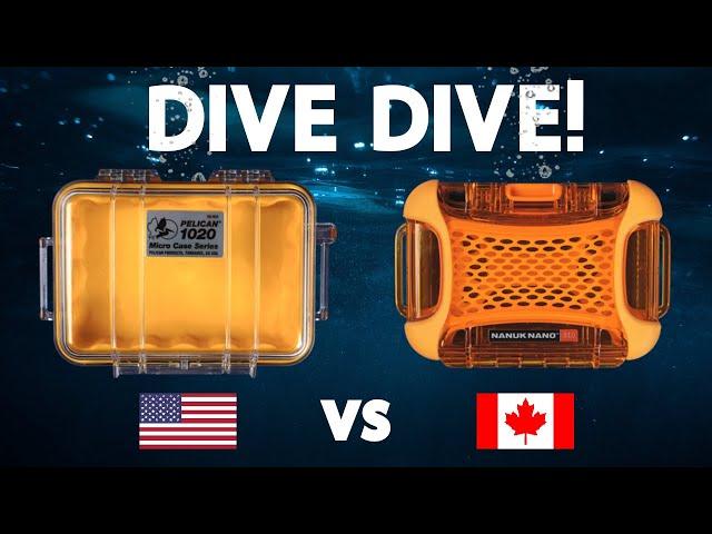 Dropping Dry Cases into the Deep Ocean - Pelican vs Nanuk