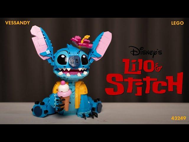 СТИЧ В ЛЕГО | ОБЗОР LEGO DISNEY STITCH 43249