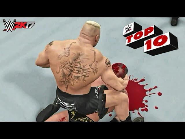 WWE 2K17 - Top 10 PPV Moments | Best Of #2