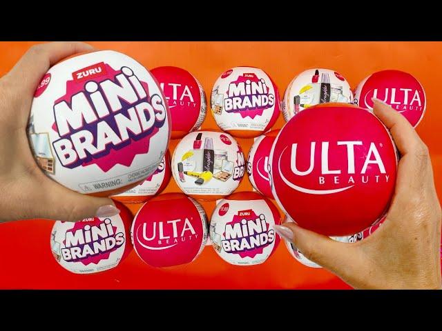 ASMR Ulta Beauty's SECRET Mini Mystery Toys Revealed! Mini Brands x Ulta Beauty Toy Unboxing