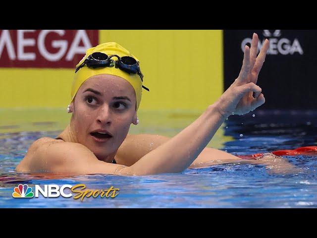 McKeown completes historic backstroke TRIPLE with 200m rally past Regan Smith | NBC Sports