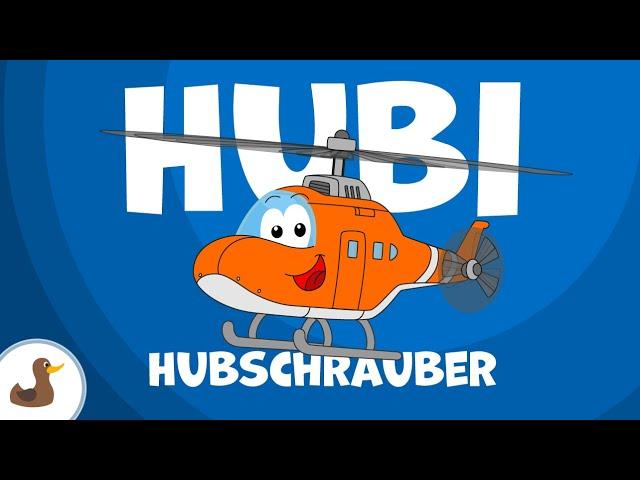 Hubi, der Hubschrauber - Fahrzeuglieder | Bagger Mats & seine Freunde | EMMALU | Sing Kinderlieder