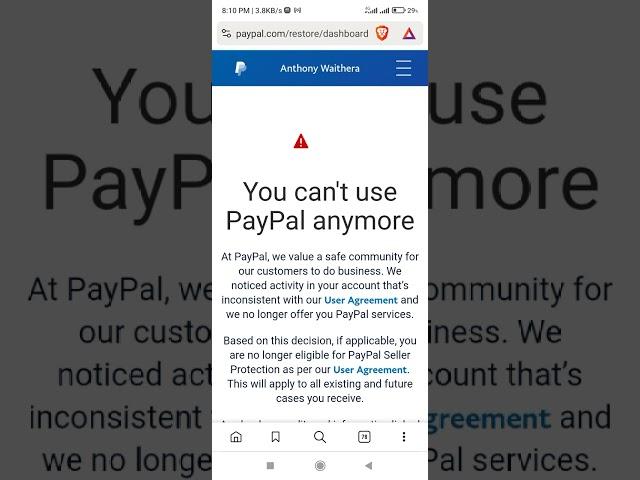 PayPal Tips and Tricks: How to Withdraw money from a Permanently limited PayPal, avoid disablement.