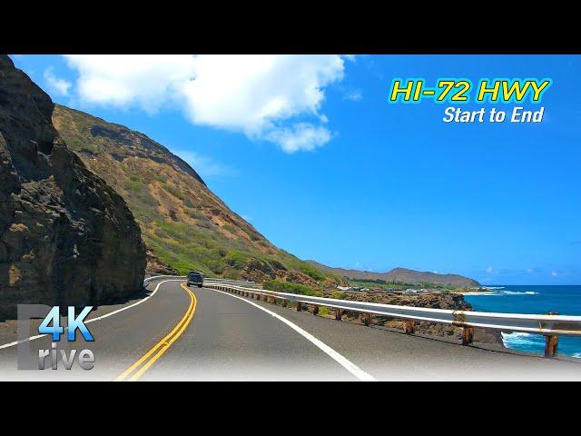 Oahu East Shore Hwy | Beginning to End | Honolulu, Oahu, Hawaii, USA  Hawaii 4K Driving