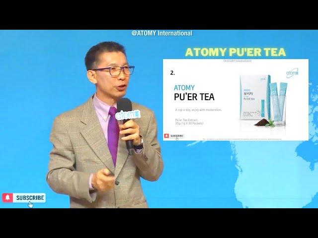 The BEST Explanation of ATOMY Puer Tea | SRM James Chung