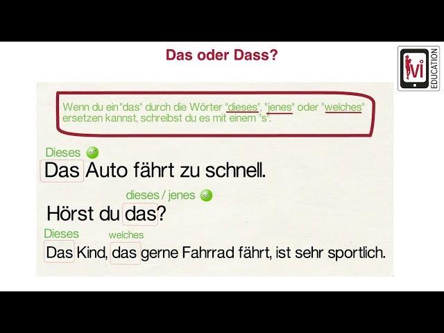 Das oder dass?