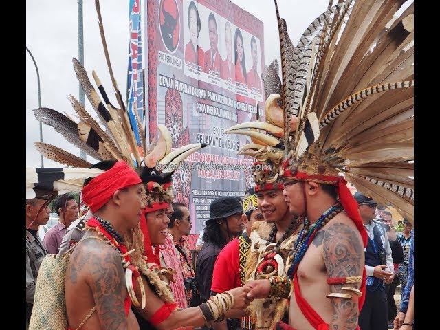 Naik Dango Ngabang Landak,Gawai Harvest Festival Indonesia Borneo Culture 跨境婆罗洲印尼西加里曼丹达雅克部落传统文化丰收节