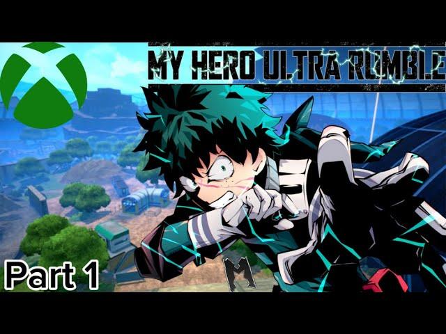 My hero ultra rumble part 1