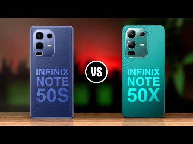 Infinix Note 50S 5G vs Infinix Note 50X 5G