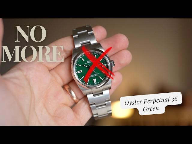 From Dream to Disappointment: My Rolex Oyster Perpetual 36 Experience