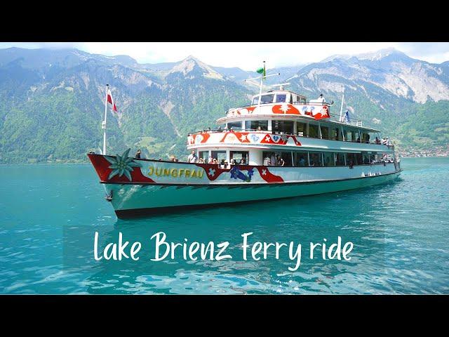 Interlaken Switzerland | Lake Brienz ferry ride | Interlaken day trip | Iseltwald