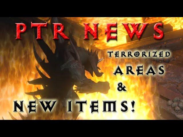 D2R News - New Items and Terrorized Areas on the PTR! [Diablo 2 Resurrected Info]