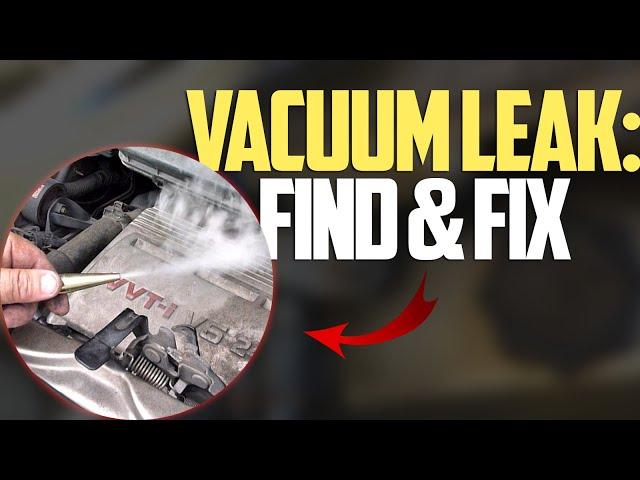 How to Locate a Vacuum Leak (and Fix It)