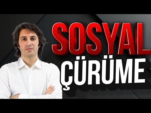 EN BÜYÜK SORUNUMUZ: SOSYAL ÇÜRÜME!