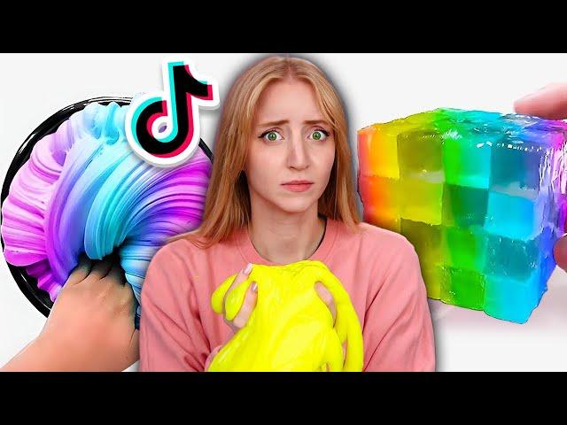 Trying the CRAZIEST Viral Tiktok Slime Hacks!