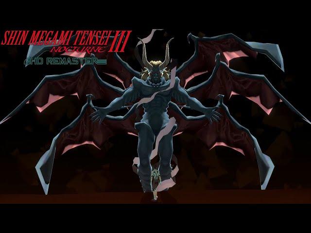 Shin Megami Tensei 3 Nocturne HD Remaster - Final Boss Lucifer