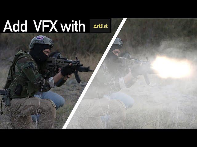 How To Use The FREE Artlist VFX Pack