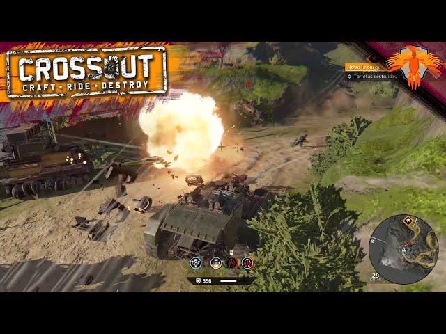 Crossout PvE Multiplayer Gameplay 2021 - PvE Battles 97 - No Commentary