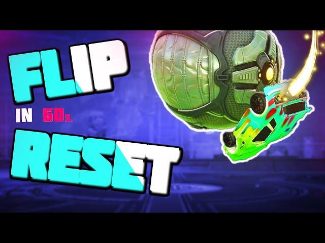 FLIP RESETS in nur 1 MINUTE LERNEN & VERSTEHEN!!! Das BESTE Tutorial | Rocket League