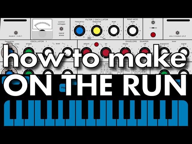 How to really make ON THE RUN on Synthi AKS