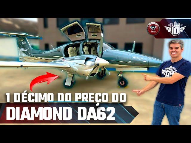 DIAMOND DA62 - Como esse avião PODE CUSTAR POUCO?