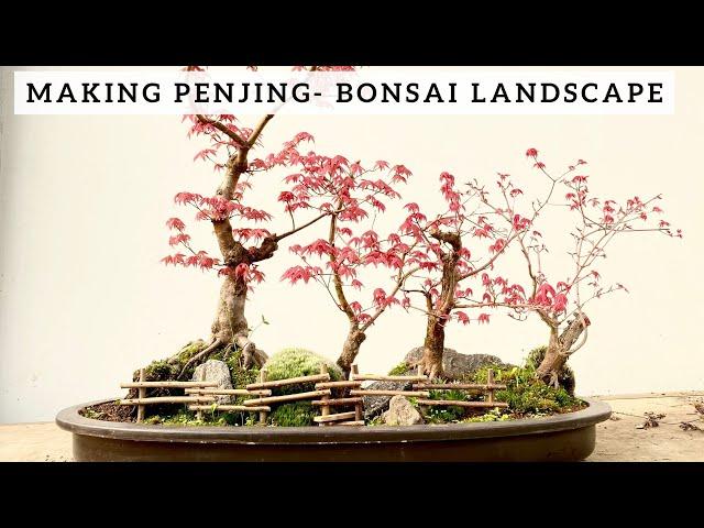 Making Penjing - Bonsai Landscape