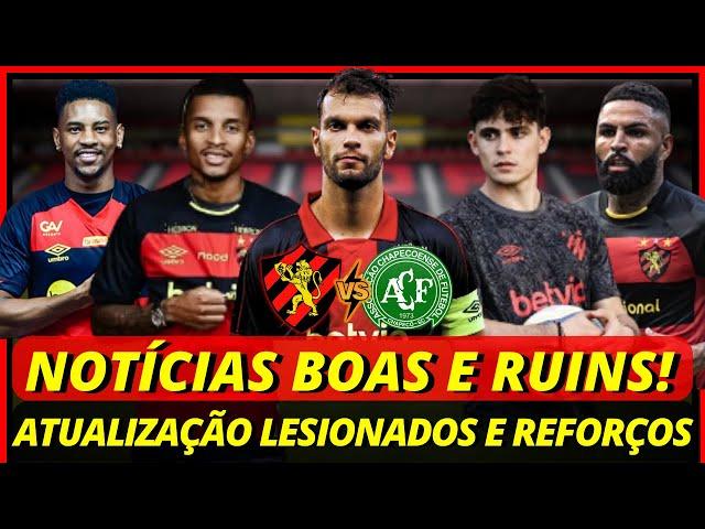 Acabou de Sair! Soso Ganha Notícias Boas e Ruins Na Preparação Contra Chape! Notícias Sport Recife