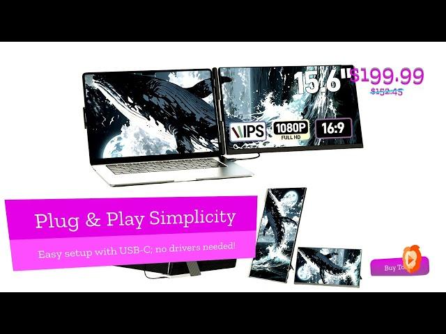 Vixtan Laptop Screen Extender Review: FHD 1080P Portable Monitor for Laptops