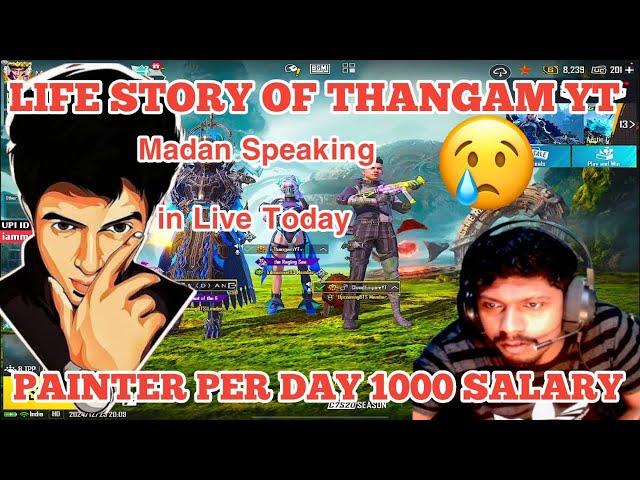 Life Story of THANGAM YT  Painter  Madan Speaking in Live Today  #madan #bgmitamil #bgmilivetamil