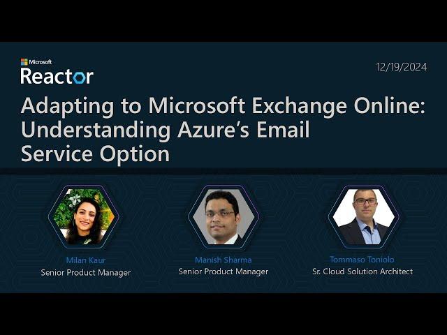 Adapting to Microsoft Exchange Online: Understanding Azure's Email Service Option