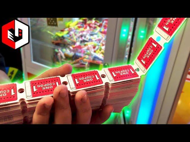 LITERALLY WINNING ALL THE TICKETS! BIG JACKPOT WINS at The Arcade