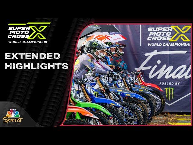 SuperMotocross Playoffs 2024 EXTENDED HIGHLIGHTS: Round 2, Texas | 9/14/23 | Motorsports on NBC