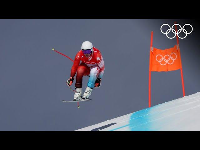 Alpine Skiing Beijing 2022 | Men's downhill highlights