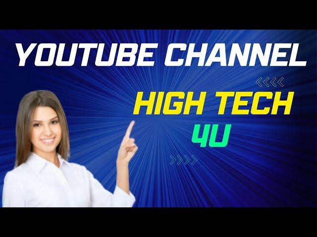 Intro High Tech 4U