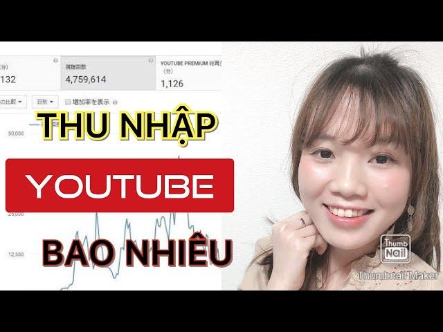 Mình làm youtube được bao nhiêu tiền một tháng??#Thảo Tokyo