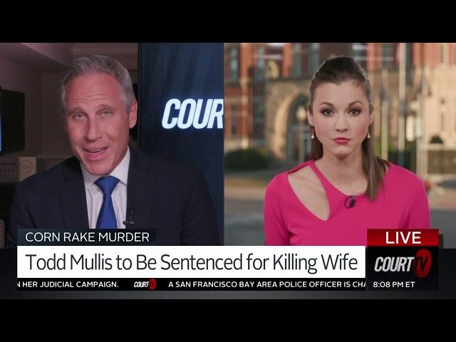 Tomorrow, COURT TV will be there live as Todd Mullis receives his sentence for killing his wife