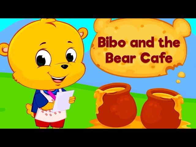 Step into the Heartwarming World of Bibo and the Bear Cafe | Bibo Adventure  | Kids Story  #story