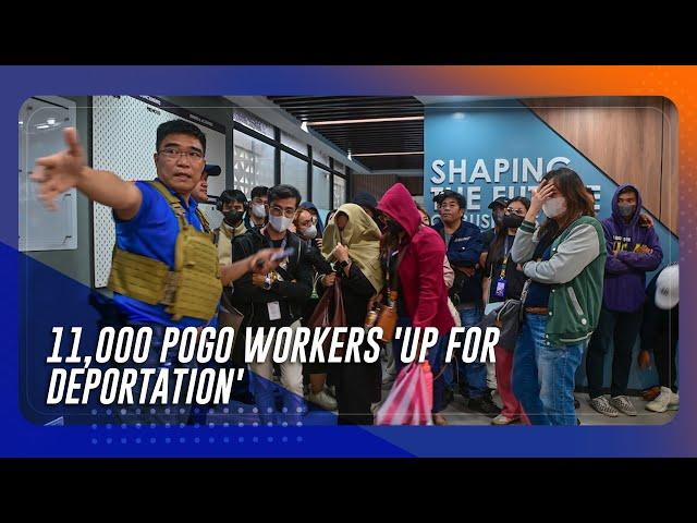 Philippines searching for 11,000 POGO workers ‘up for deportation’ | TeleRadyo Serbisyo