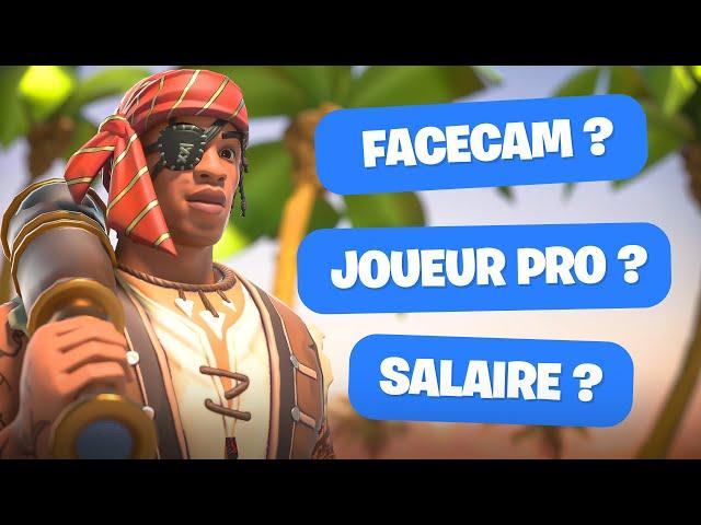 LA FACECAM ? MON SALAIRE ? JOUEUR PRO ? (FAQ 2024)