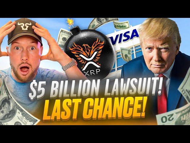 Ripple XRP Holders It's Over Tonight At 11:59 PM For The $5 Billion Visa Lawsuit! (EPIC CRYPTO NEWS)