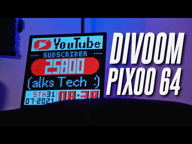 Divoom's new 64x64 Pixel Art Display! Divoom Pixoo 64 In-Depth Review!