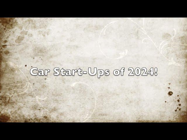 Car Start-Ups of 2024