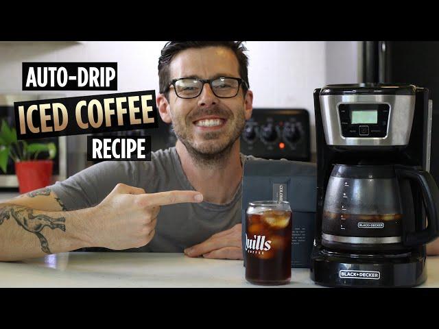 Simple Iced Coffee Recipe - Home Auto-Drip Version