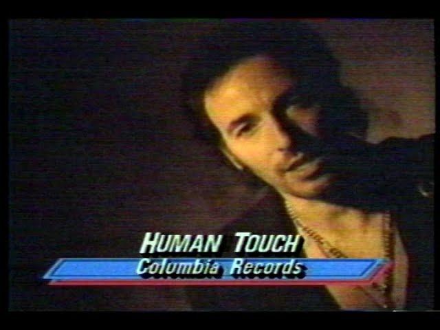 Bruce Springsteen "Human Touch" and "Lucky Town" albums on CBS This Morning 3-26-92