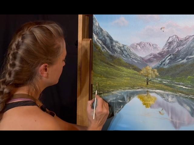 Oil Painting Tutorial #19 “Mirror Lake” by Kaylee Rakowski