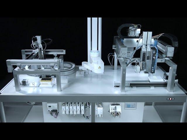 Laboratory Automation with intelligent subsystems - fast and precise liquid handling