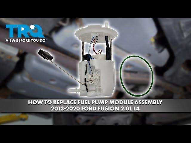 How to Replace Fuel Pump Module Assembly 2013-2020 Ford Fusion 2.0L L4