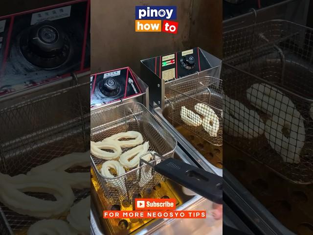 Churros with ice cream in Paranaque!How to Make #churros into a #business #food #ideas