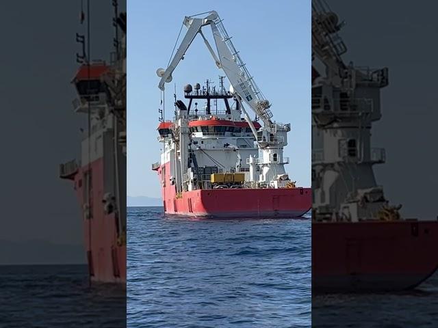 Argo a DP-2 Trenching Support Vessel for world wide use -outfitted for subsea trenching vehicles