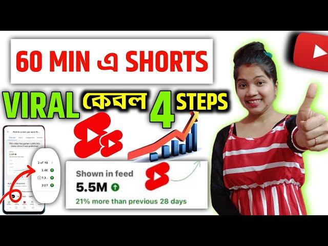 প্রত্যেক ভিডিও যাবে Short Feed | shorts viral kivabe kare 2023 | views kaise badhaye youtube par